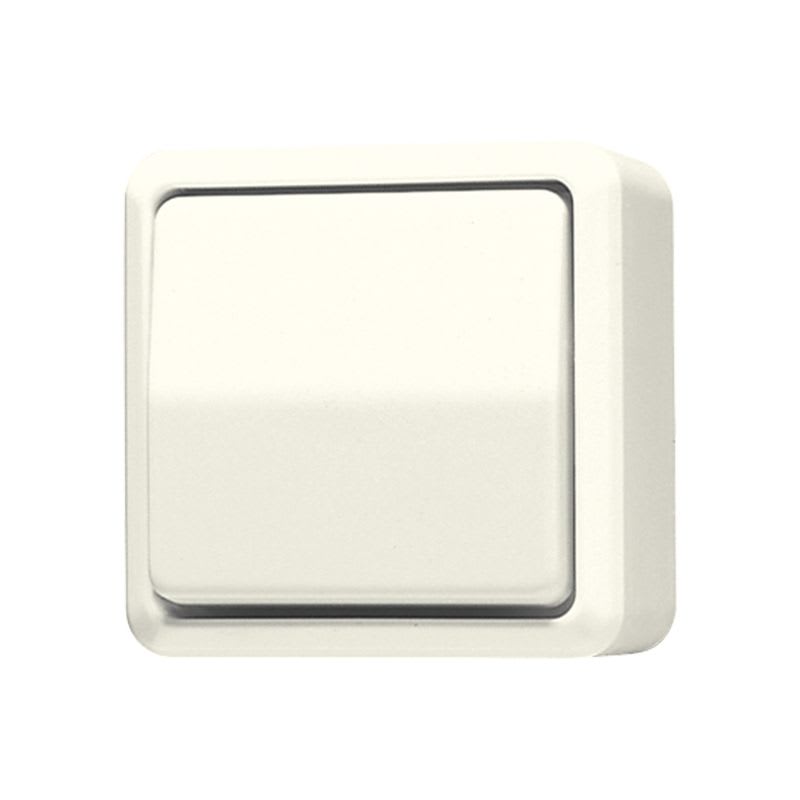 Jung - Inter à bascule 10 AX 250 V ~ / AP 600 Ivoire