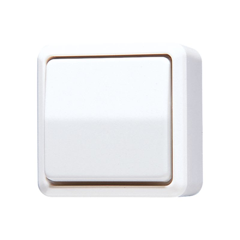 Jung - Inter à bascule 10 AX 250 V ~ / AP 600 Blanc