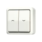 Jung - Inter à bascule store 10 AX 250 V ~ / AP 600 Ivoire