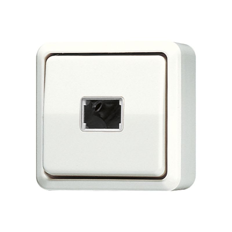 Jung - Poussoir 10 AX 250 V ~ (sans symbole) / AP 600