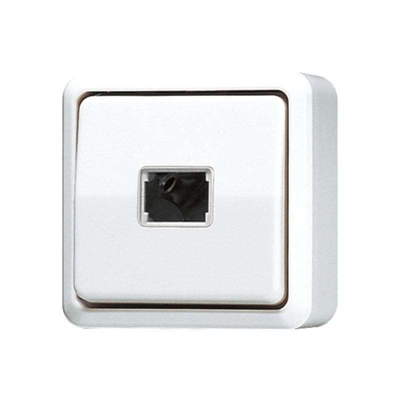 Jung - Poussoir 10 AX 250 V ~ (sans symbole) / AP 600