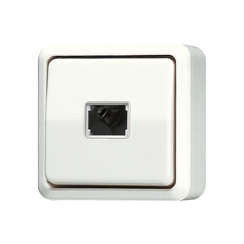 Jung - Poussoir 10 AX 250 V ~ (sans symbole) / AP 600