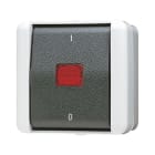 Jung - Interrupteur 3 poles à témoin 16 AX 400 V ~ / WG 800