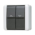 Jung - Interrupteur à bascule pour cde de store 10 AX 250 V ~ / WG 800