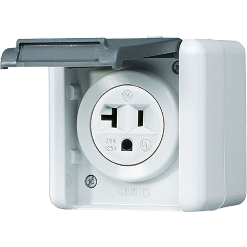 Jung - Prise US-Norm NEMA 20 Ampères / WG 800 IP44
