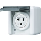 Jung - Prise US-Norm NEMA 20 Ampères / WG 800 IP44