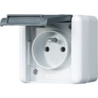 Jung - Prise standard Franco/Belge 16A / WG 800 IP44