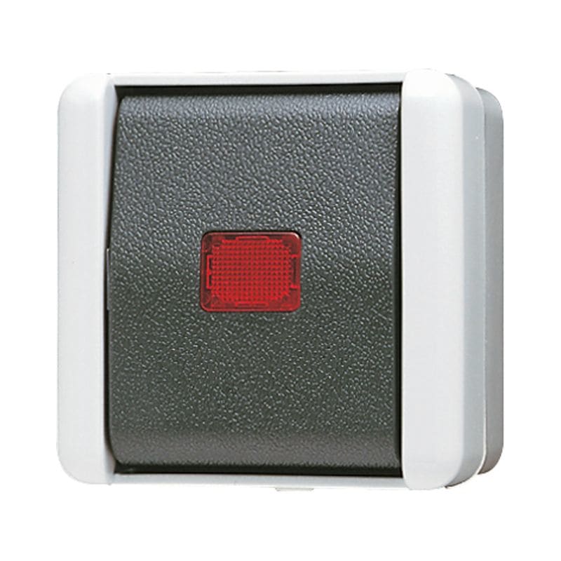 Jung - Bouton poussoir 1 pole 10 AX 250 V ~ / WG 800