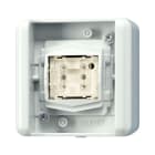 Jung - Bonton poussoir BCU 1 voie KNX, version BP 2 appuis / WG 800