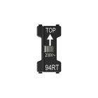 Jung - Ampoule incandescence 230 V rouge pour mécanisme interrupteur