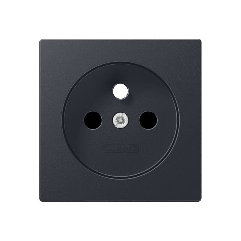 Jung - Enjo pour prise standard Franco/Belge / A500 Anthracite