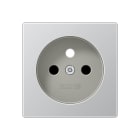 Jung - Enjo pour prise standard Franco/Belge / A500 Aluminium