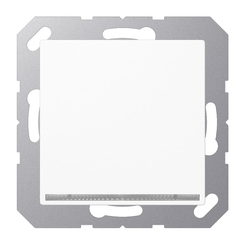Jung - Dispositif lumineux d'orientation LED sans capteur / A500 Blanc