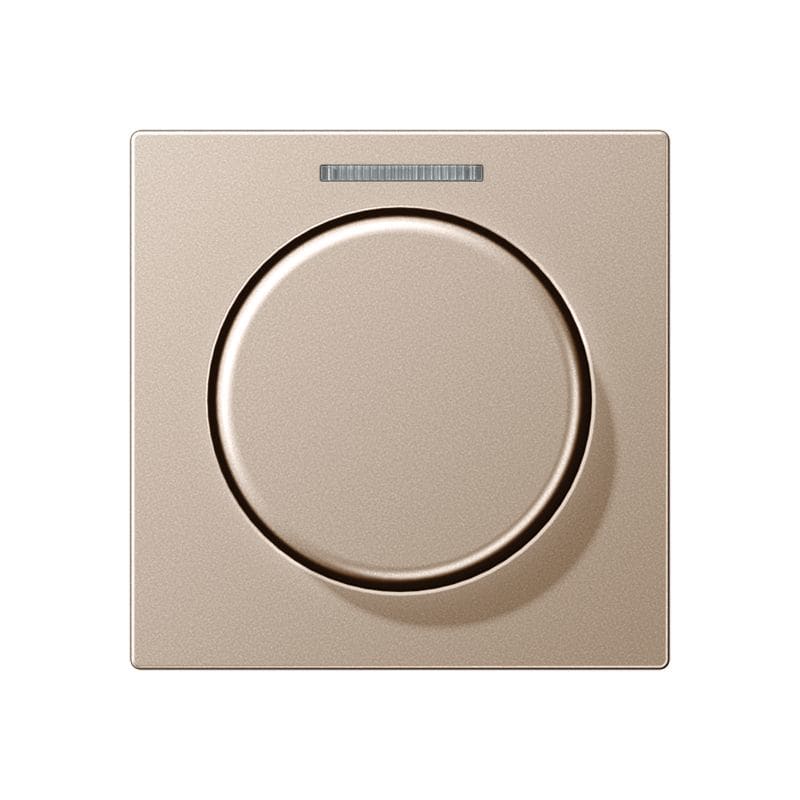 Jung - Enjo avec diffuseur lum pour méca. rotatif KNX / A500 Champagne