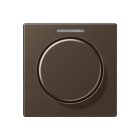 Jung - Enjo avec diffuseur lum pour méca. rotatif KNX / A500 Moka