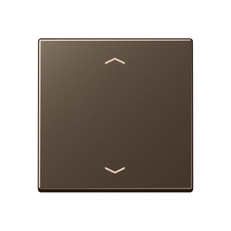 Jung - Enjoliveur de commande standard avec flèches / A 500 Moka