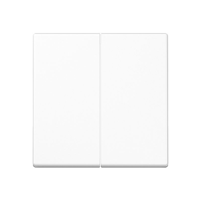 Jung - Enjoliveur 2 voies pour mécanisme variapush 1712DE / A500 Blanc