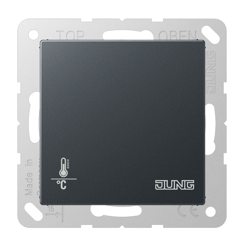 Jung - Régulateur KNX borgne avec entrée binaire 4E / A 500 Anthracite