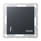 Jung - Régulateur KNX borgne avec entrée binaire 4E / A 500 Anthracite