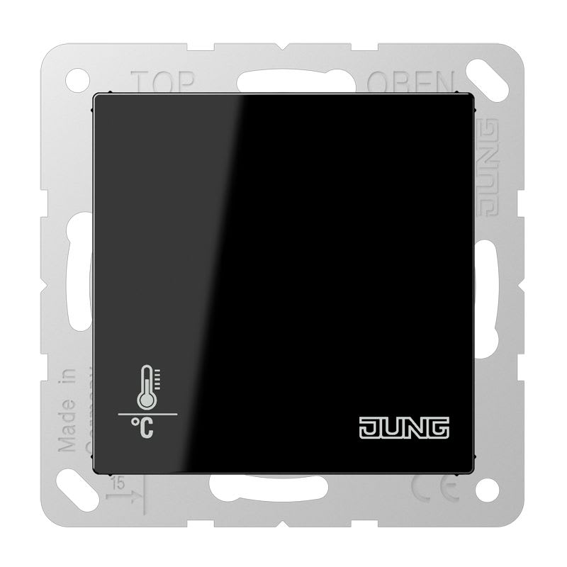 Jung - Régulateur KNX borgne avec entrée binaire 4E / A 500 Noir