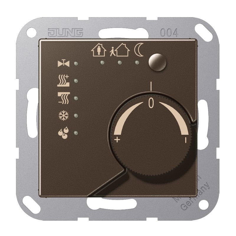 Jung - KNX Régulateur chauffage et climatisation / A 500 Moka