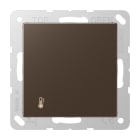 Jung - Régulateur KNX borgne avec entrée binaire 4E / A 500 Moka