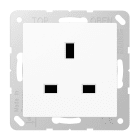 Jung - Prise de courant British standard / A 500 Blanc