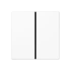 Jung - Kit touche complet 1 voie platine F40 / A 500 Blanc