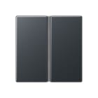 Jung - Kit touche complet 2 voies platine F40 / A 500 Anthracite