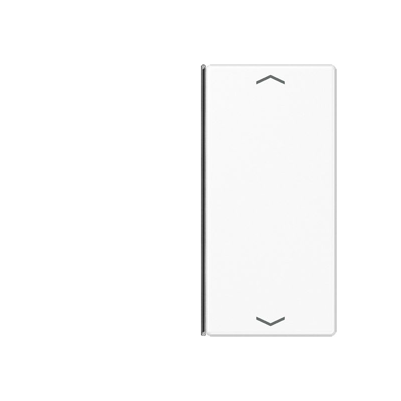 Jung - Touche 2 voies avec flèches platine F40 / A 500 Blanc