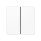 Jung - Kit touche complet 2 voies platine F40 / A 500 Blanc