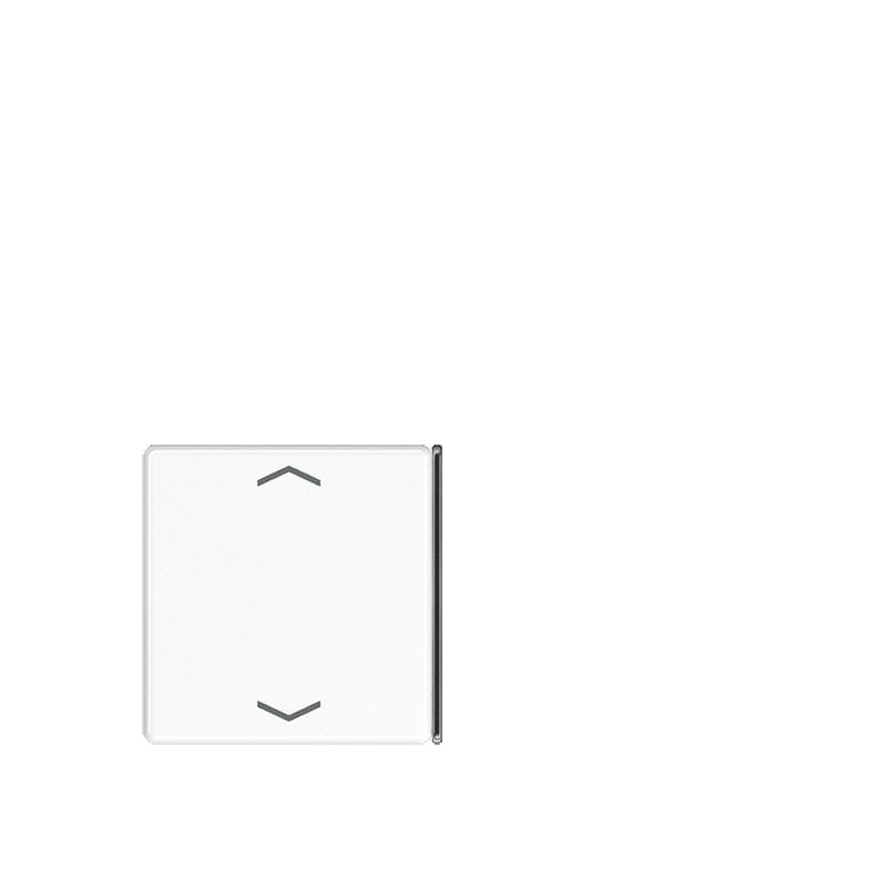 Jung - Touche G 4 voies avec flèches plattine F40 / A 500 Blanc