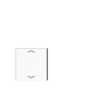 Jung - Touche G 4 voies avec flèches plattine F40 / A 500 Blanc