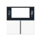 Jung - Kit touche pour régulateur KNX Art. 4093KRMTSD / A 500 Blanc
