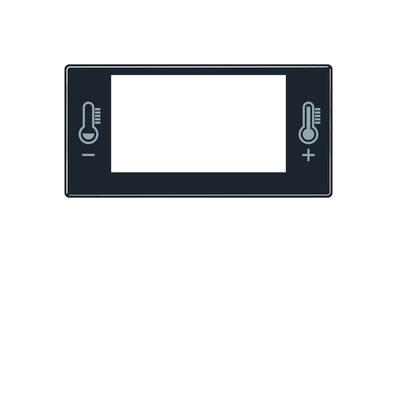 Jung - Afficheur avec sympbole T° pour 4093KRMTSD / A 500