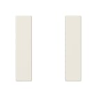 Jung - Kit touche complet 1 voie platine F50 / A 500 Ivoire