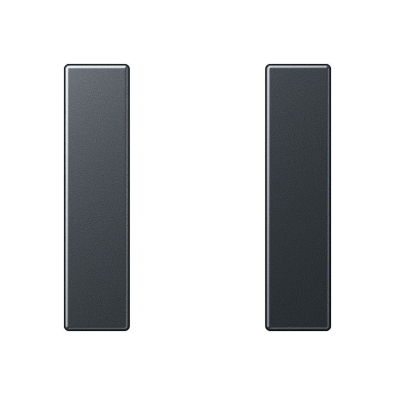 Jung - Kit touche complet 1 voie platine F50 / A 500 Anthracite