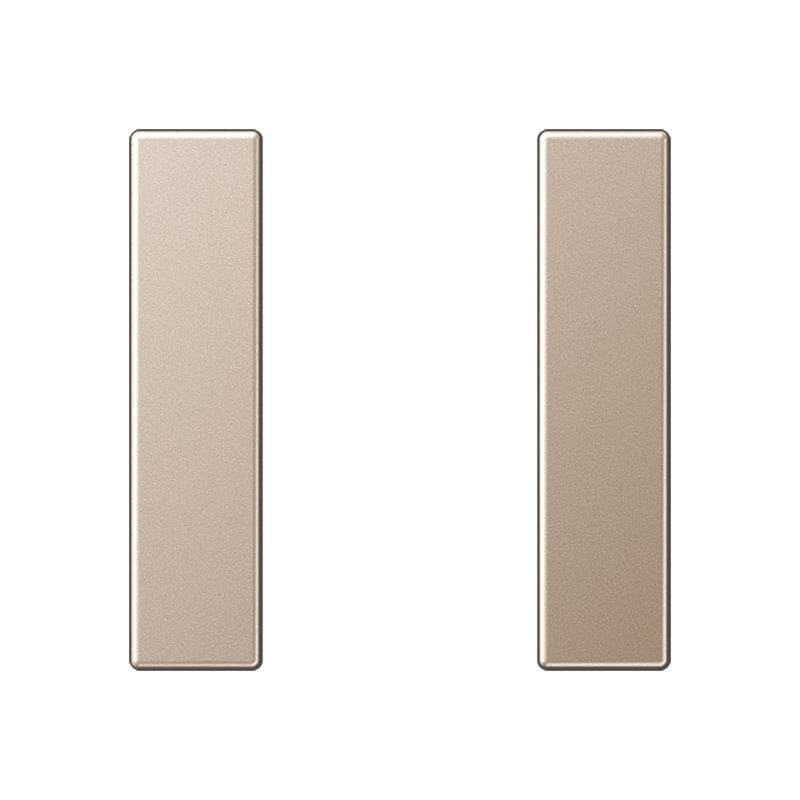 Jung - Kit touche complet 1 voie platine F50 / A 500 Champagne