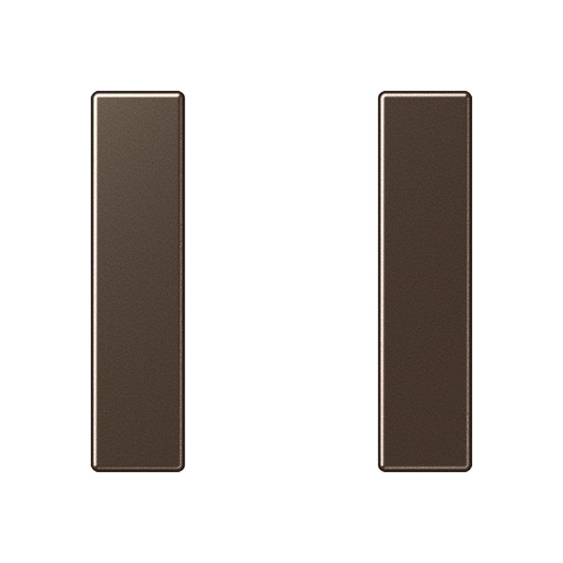 Jung - Kit touche complet 1 voie platine F50 / A 500 Moka