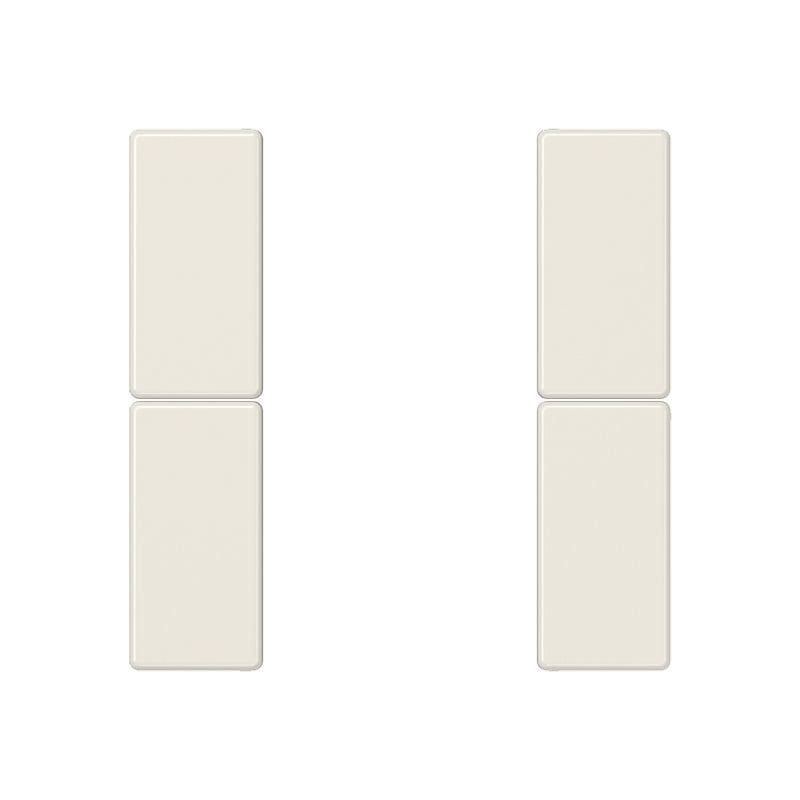 Jung - Kit touche complet 2 voies platine F50 / A 500 Ivoire