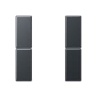 Jung - Kit touche complet 2 voies platine F50 / A 500 Anthracite