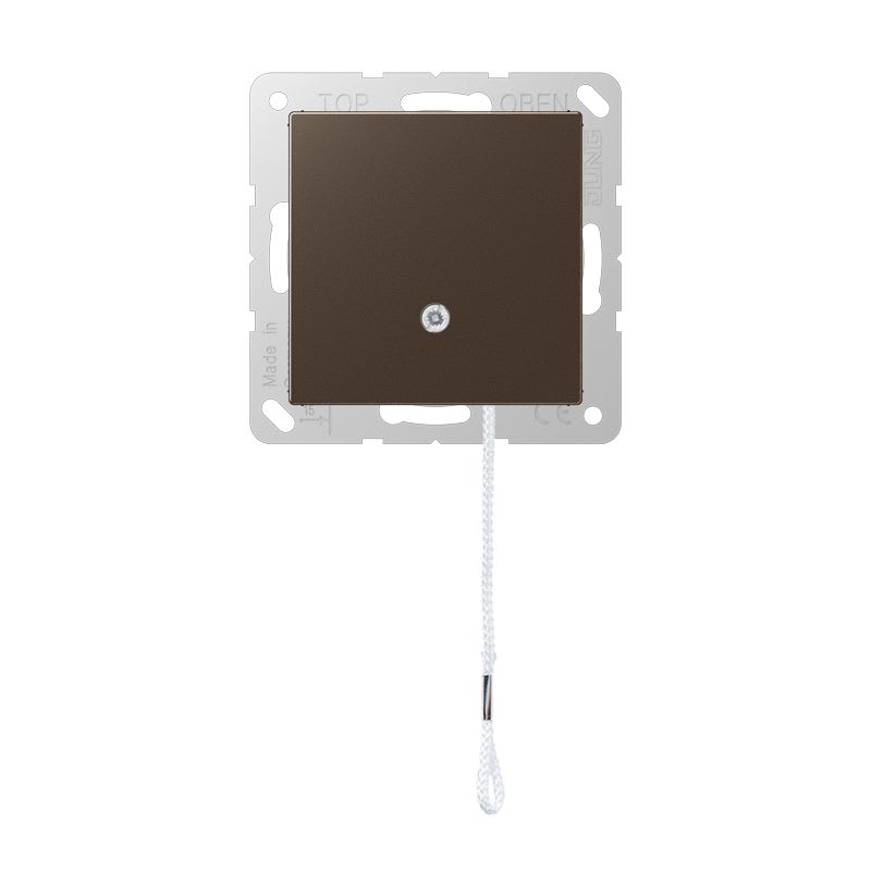 Jung - Interrupteur Va et vient à cordon / A 500 Moka