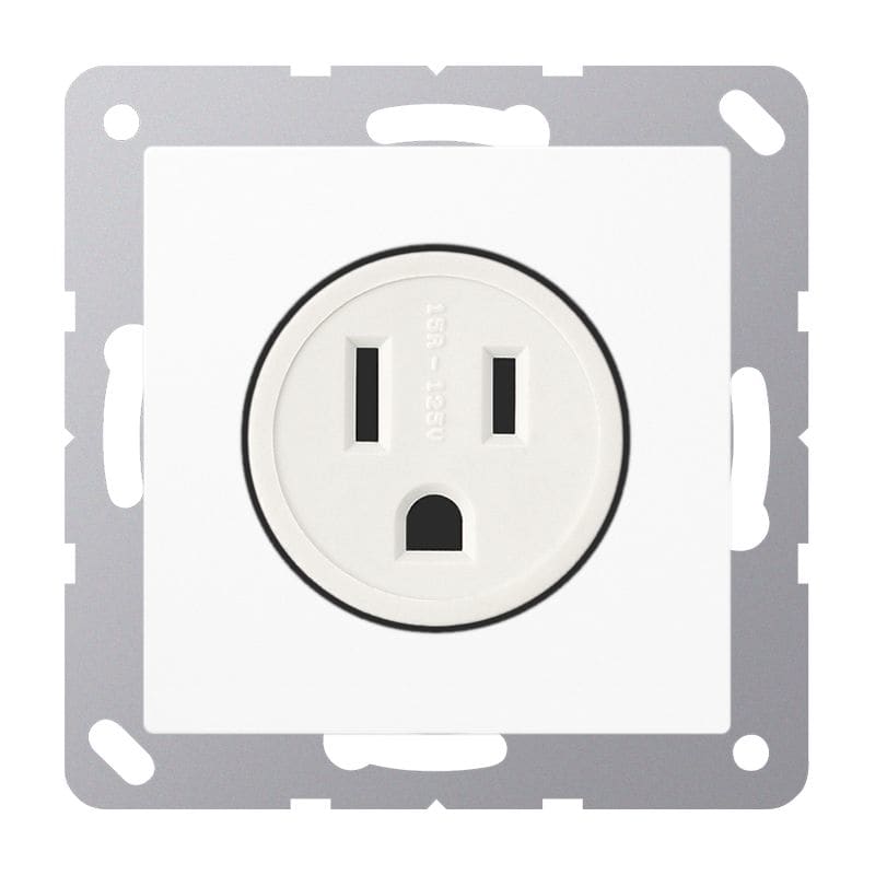 Jung - Prise de courant US-NEMA 15A / A 500 Blanc