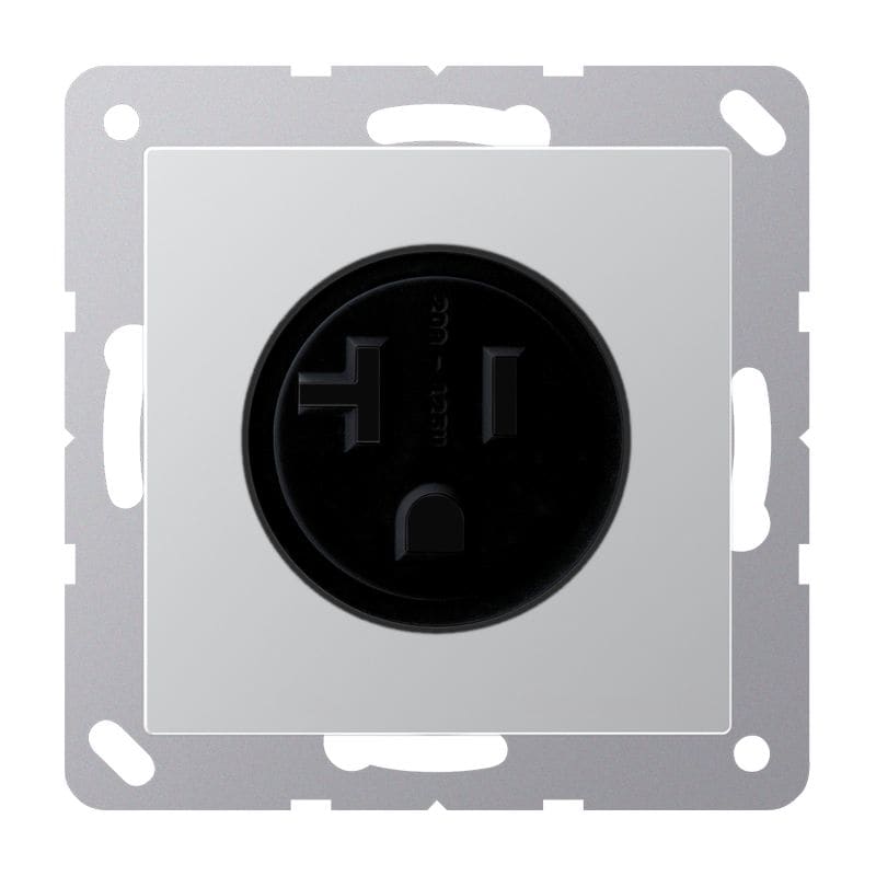 Jung - Prise de courant US-NEMA 20A / A 500 Aluminium