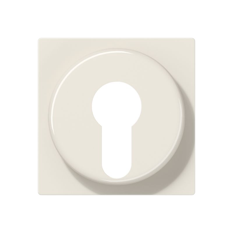 Jung - Enjoliveur pour IN et BP à clé version haute / A 500 Ivoire