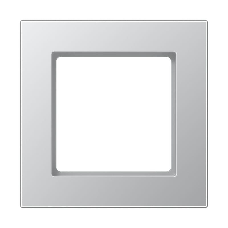 Jung - Cadre de finition 1 poste, A 550 / Aluminium