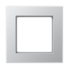 Jung - Cadre de finition 1 poste, A 550 / Aluminium