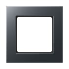 Jung - Cadre de finition 1 poste, série A 550 / Anthracite