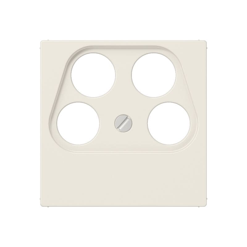 Jung - Enjoliveur pour prise TV-FM-SAT Ankaro / A 500 Ivoire