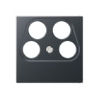 Jung - Enjoliveur pour prise TV-FM-SAT Ankaro / A 500 Anthracite